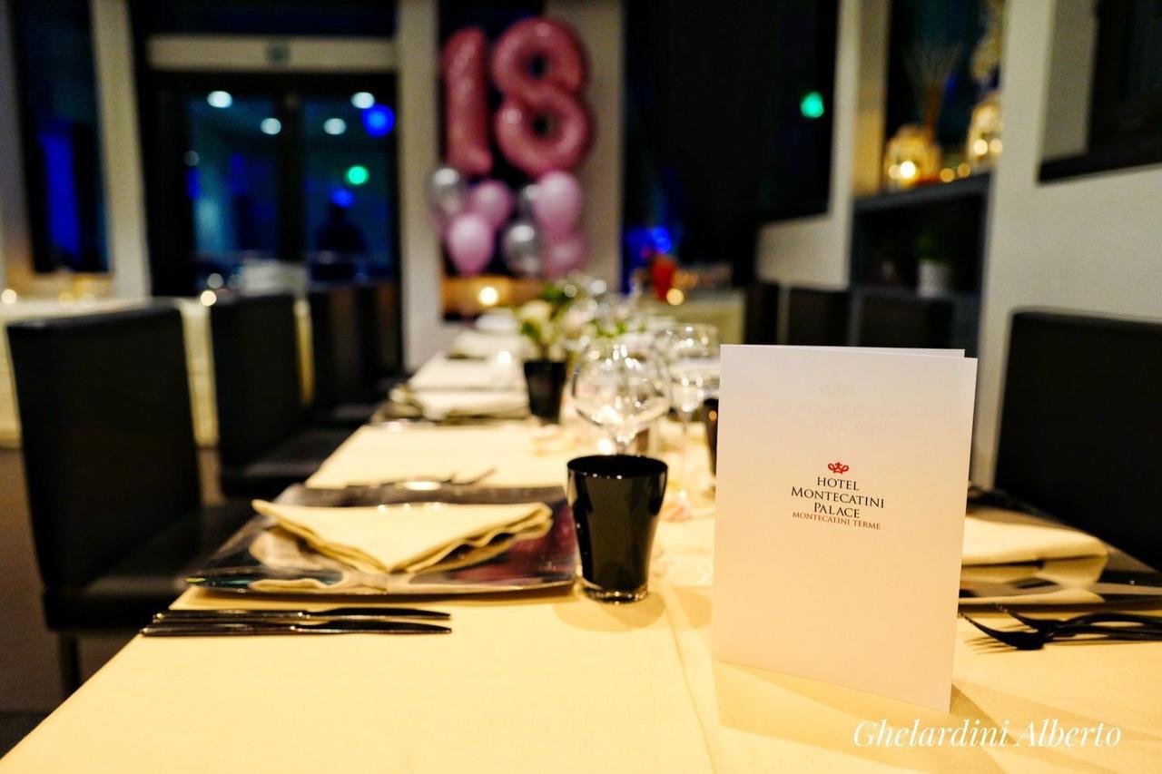 โฮเต็ล มอนเตกาตินี พาเลซ Hotel มอนเตกาตินี แตร์เม ภายนอก รูปภาพ Restaurant Motivating